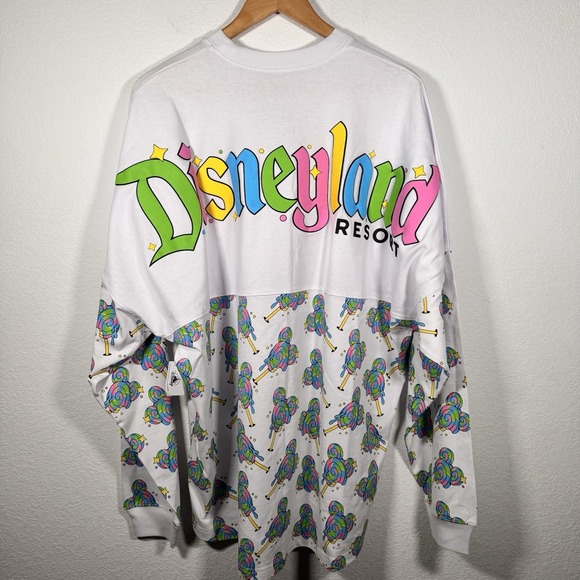NWT!! Disneyland Resort Spirit Jersey Lollipop Candy Color Logo Unisex | Size XL - Picture 2 of 7